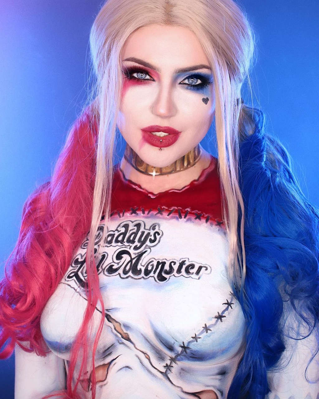 Harley Quinn Bodypaint By Djari
