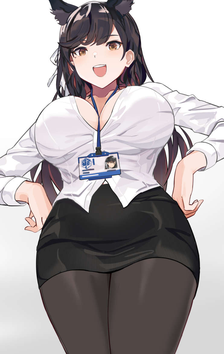 Office Lady Atago Thighdeology