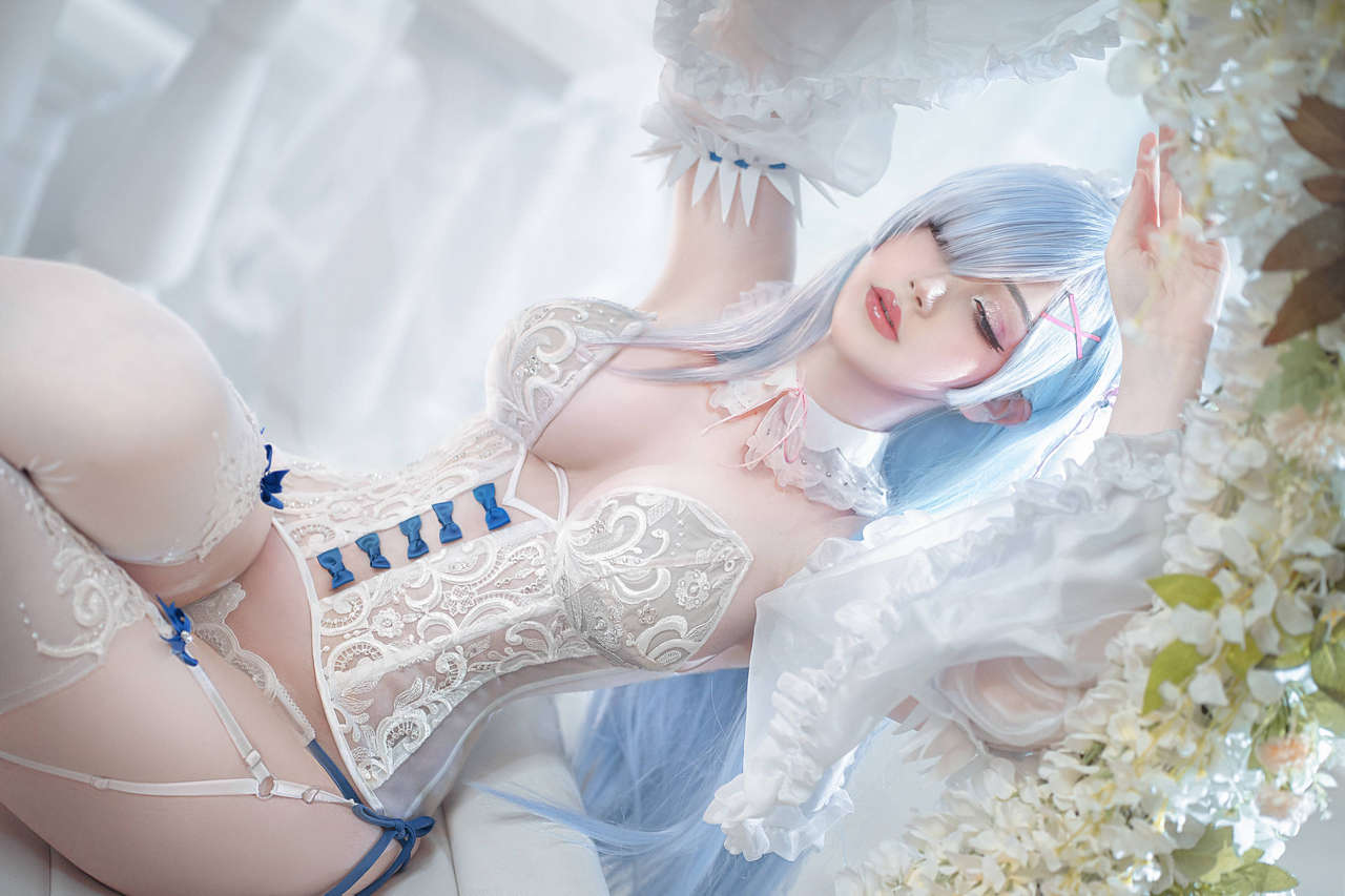 Rem From Re Zero By Saya The Fox