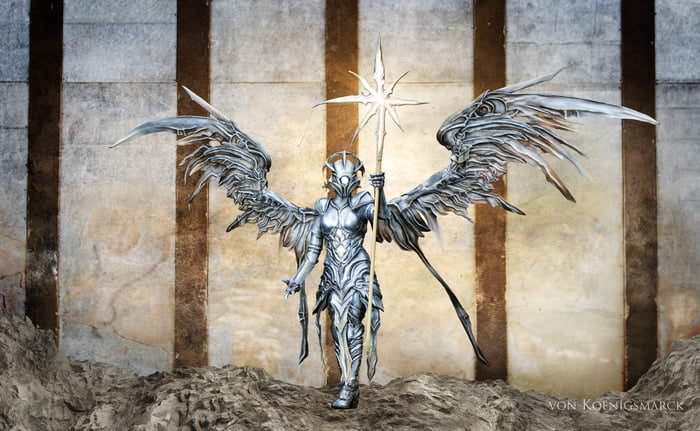 Sunblast Angel Magic The Garthering By Lara Wegenaer Art