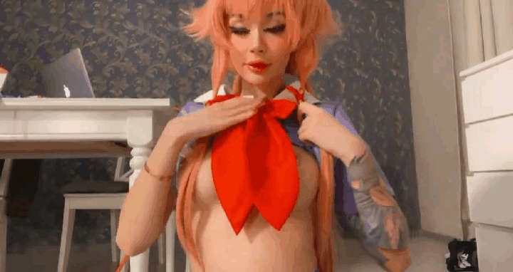 Yuno Gasai From Diaries Of The Future By Purple Bitch