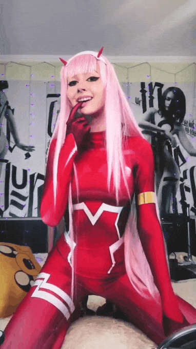 Zero Two From Darling In The Franxx By Purple Bitch