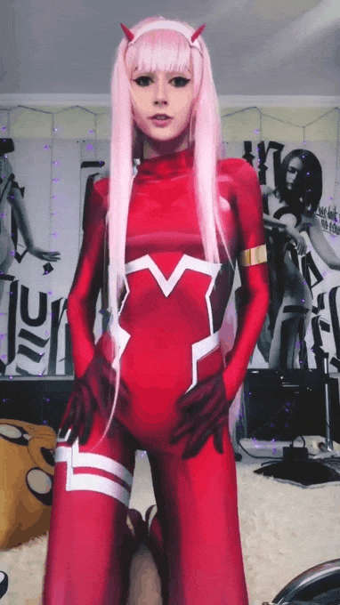 Zero Two From Darling In The Franxx By Purple Bitch