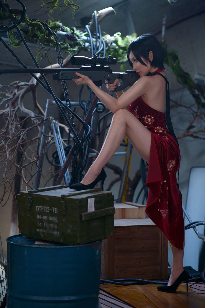 Ada Wong Cosplay From Resident Evil NSF