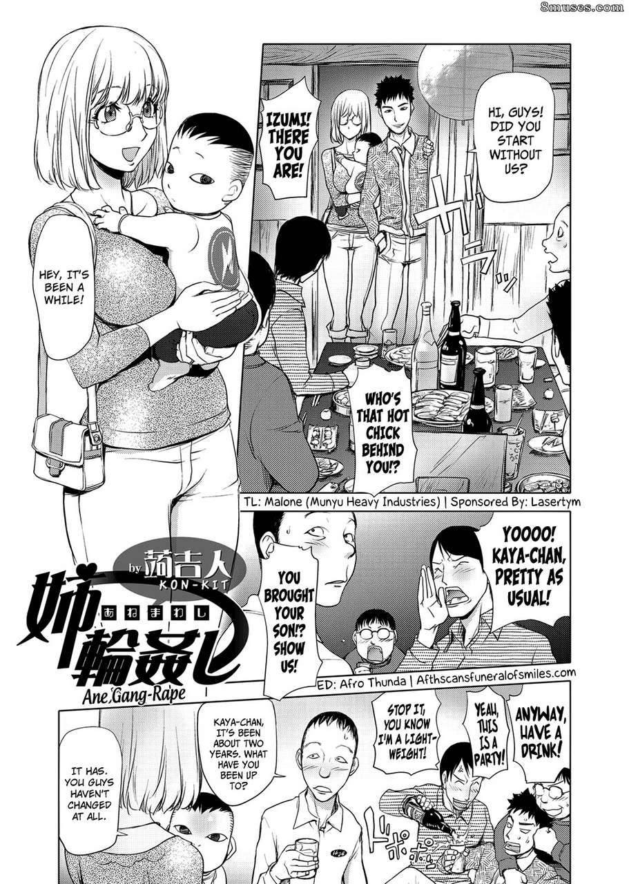 Hentai And Manga English Kon Kit Ane Gang Rape