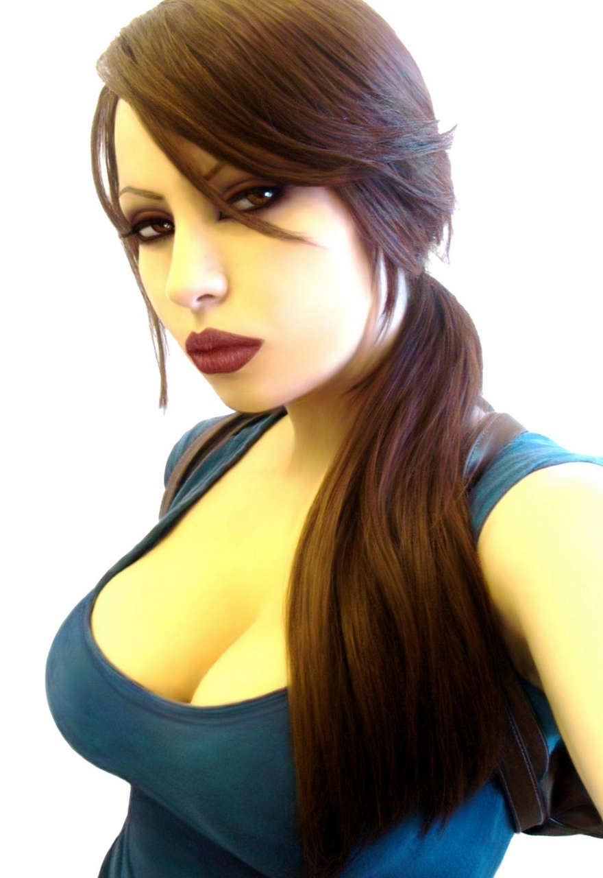 Lara Croft Cosplay As Animated Version NSF