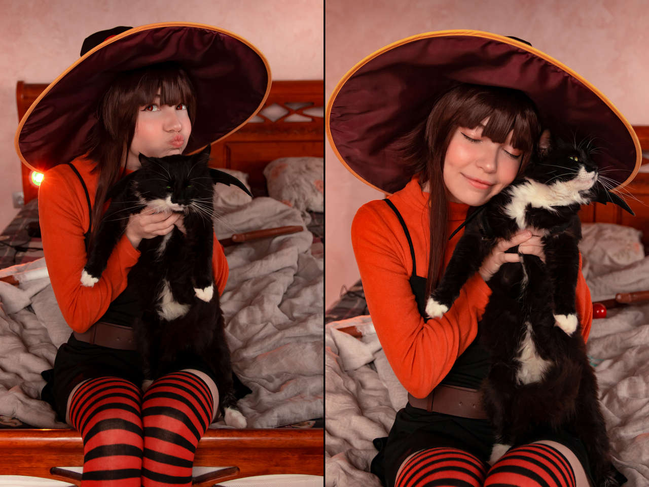 Megumin With Chomusuke Cosplay By Murrning Glow NSF