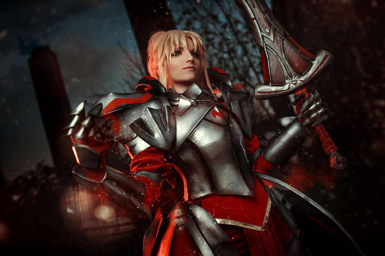 Mordred Cosplay From Fate Apocryph