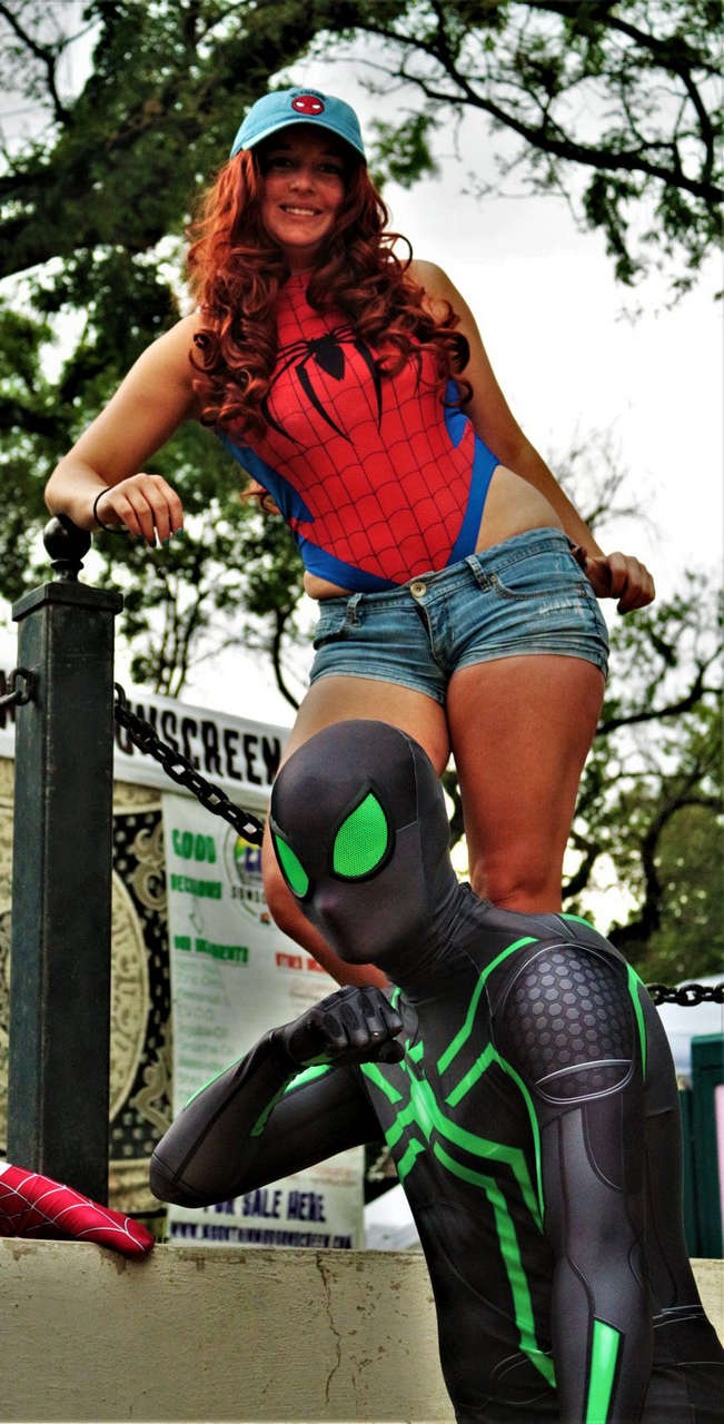 My Mary Jane Cosplay At Our Spider Verse Shoot NSF