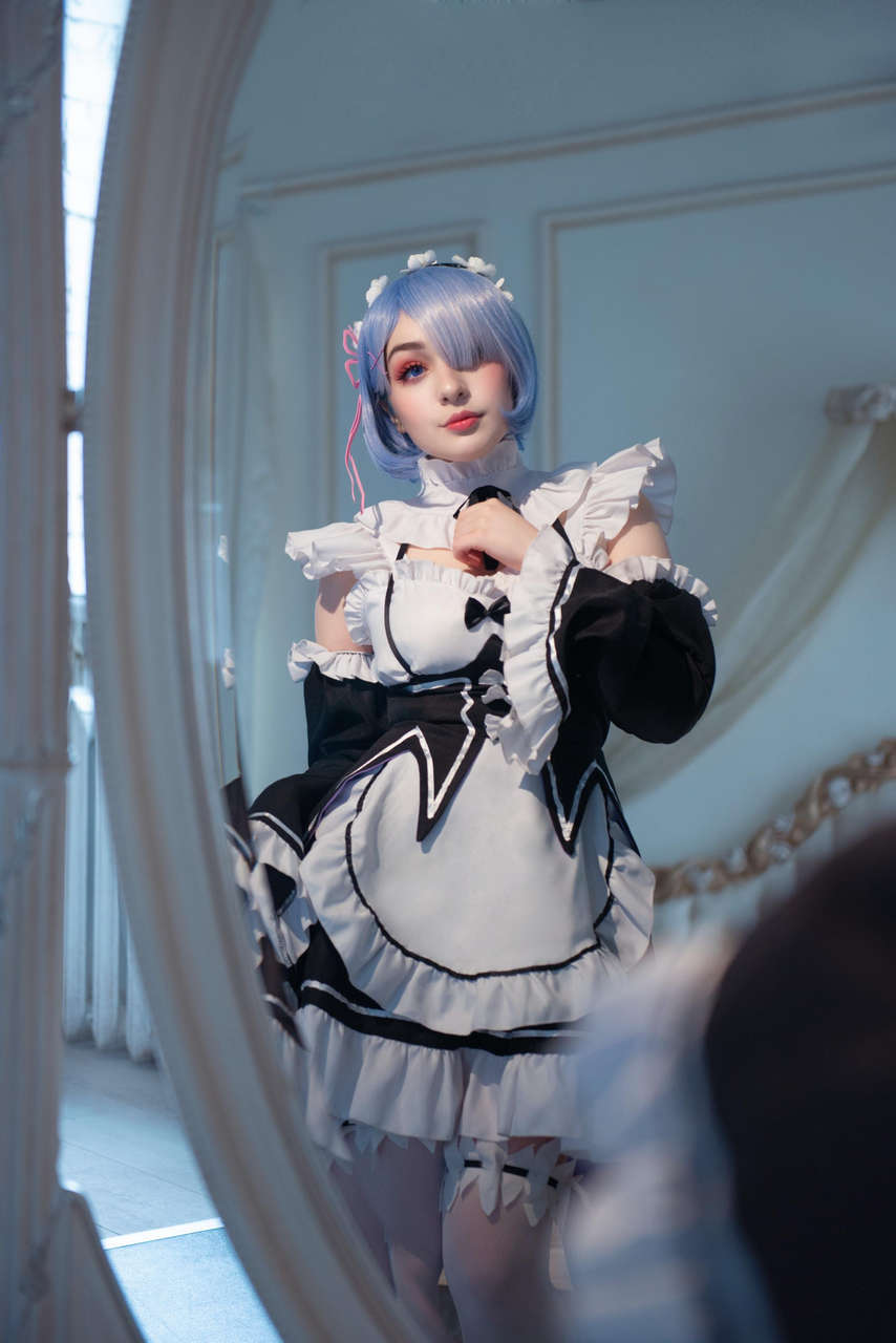 Rem Cosplay From Re Zero By Meuli
