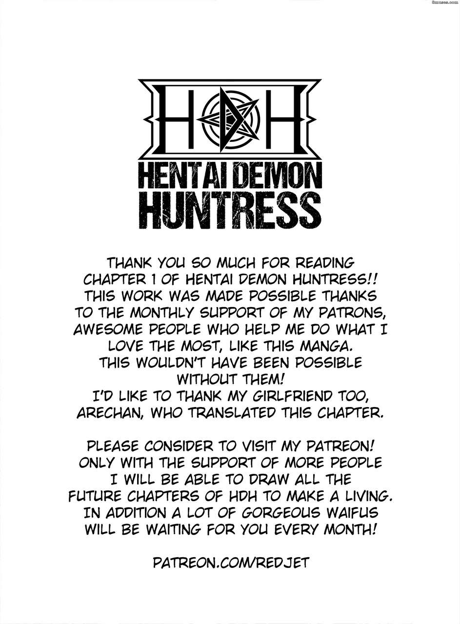 Various Authors Redjet Hentai Demon Huntress Issue
