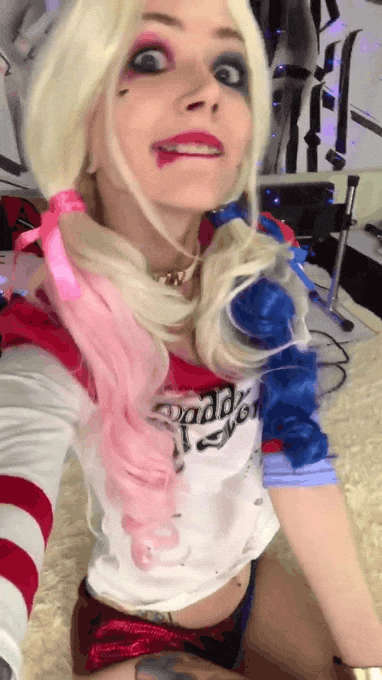Harley Quinn From Dc By Purple Bitch