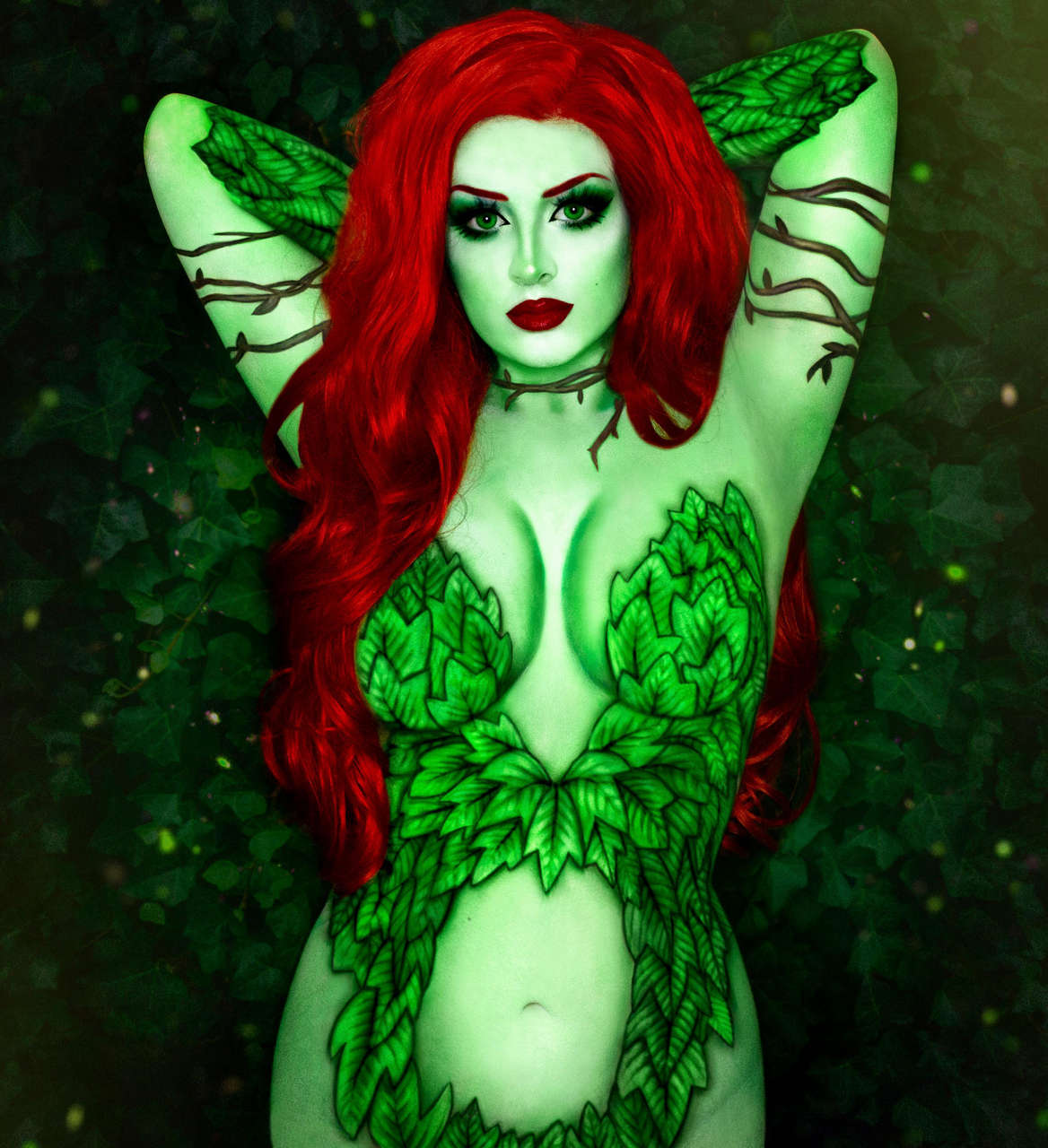 Poison Ivy Body Paint Its All Make U
