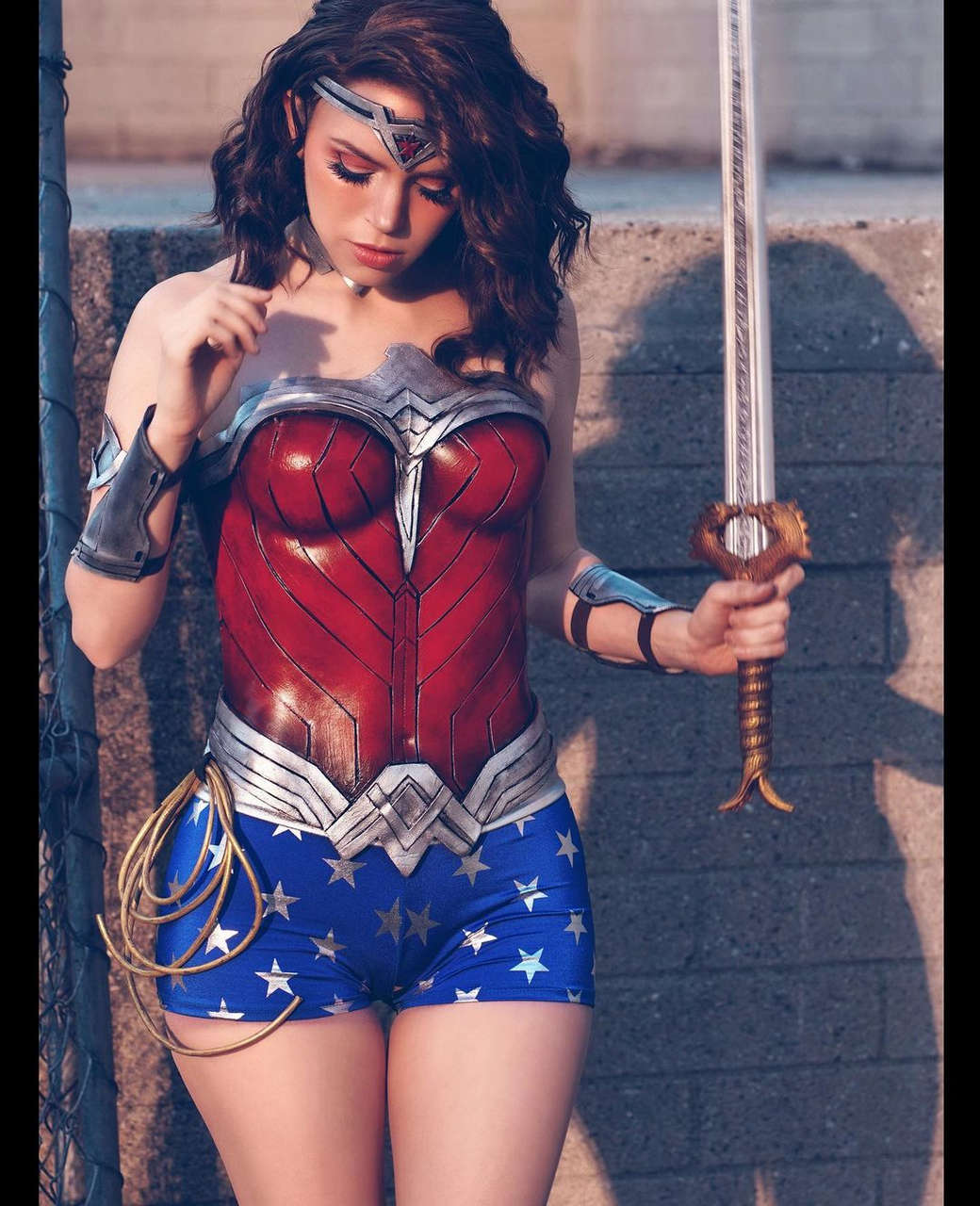 Armored Heart Cosplay As Wonder Woma