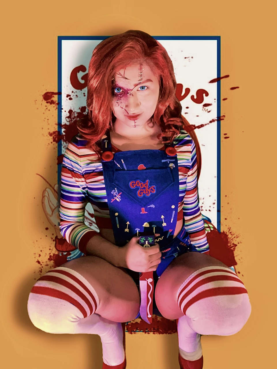 Chucky Cosplay By Selena The Latin