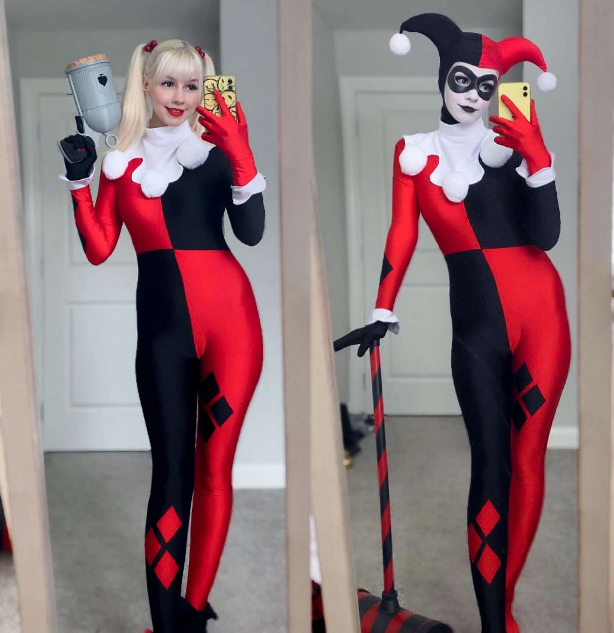 Classic Harley Quinn By Cllowni