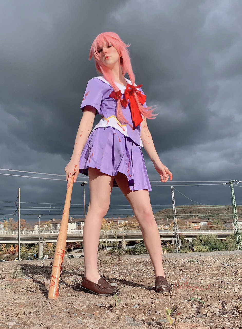 Did You Just Look At Another Girl Yuno Gasai From Mirai Nikki By X Nori Sel