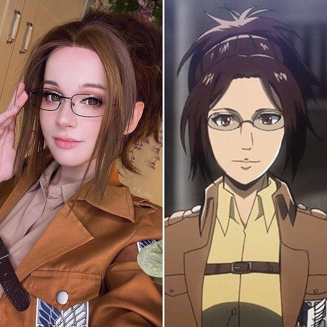 Hange Zoe From Attack On Titan Cosplay By Mk Ay