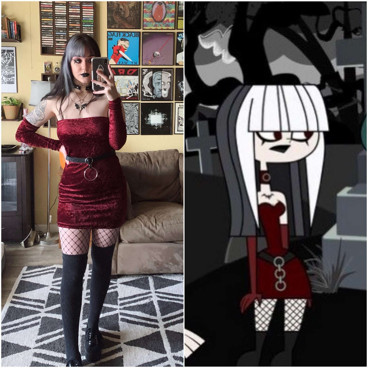 I Was Crimson From Total Drama Island For Hallowee