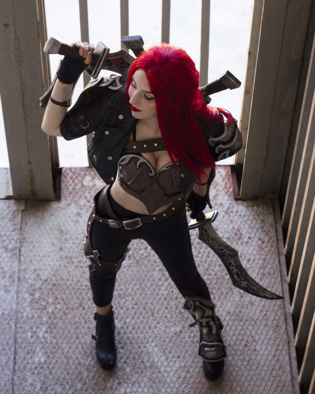 Katarina Cosplay By Mare Cosplay Me All Armor Hand Crafte