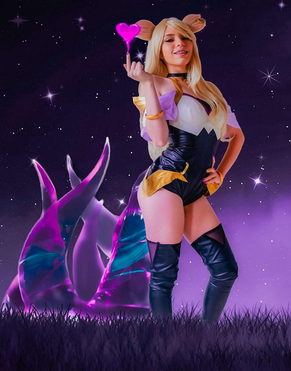 Kda Ahri From League Of Legends By Ale Garce