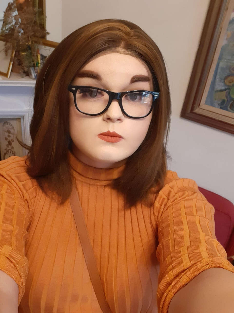 Lady Twinkles Tw0nkles As Velma Dinkley From Scooby Doo