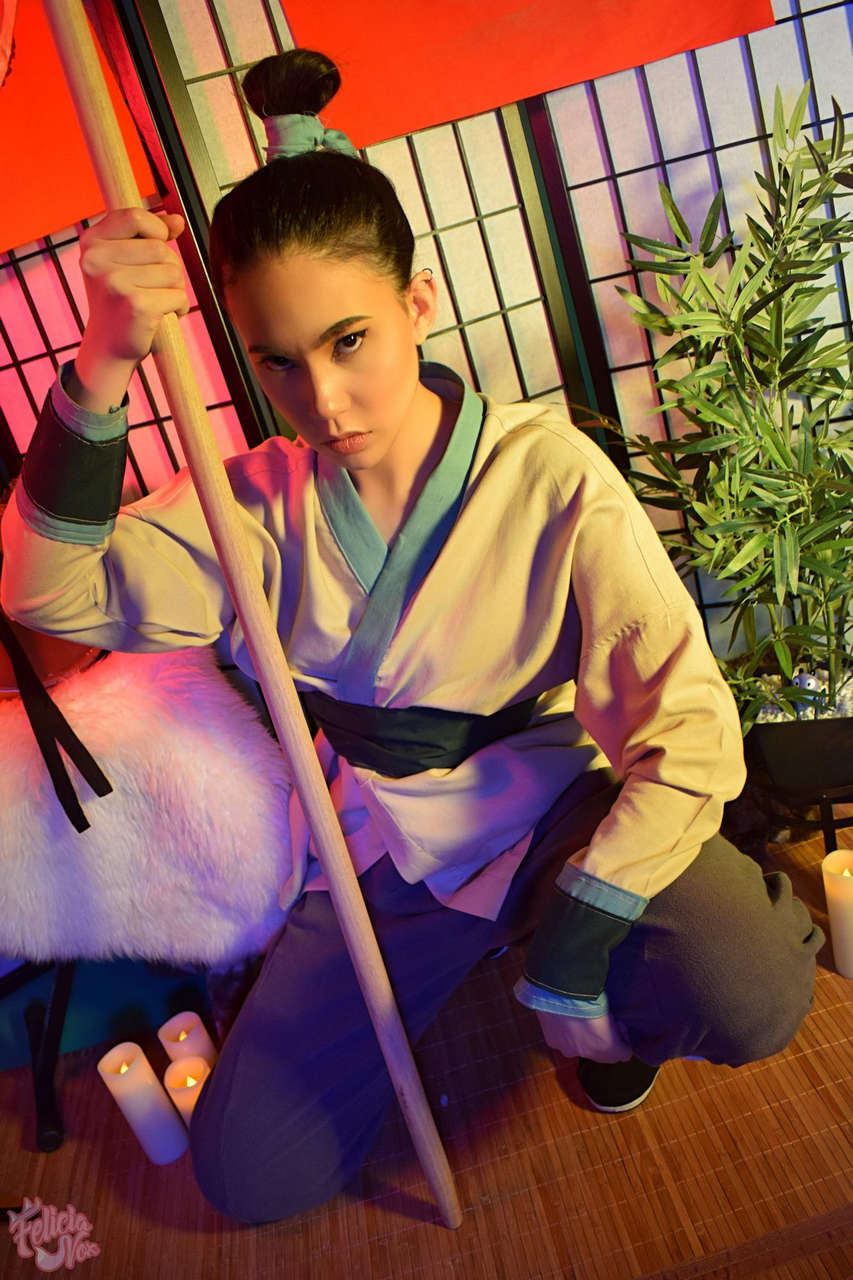 Ping Cosplay From Mulan By Felicia Vo