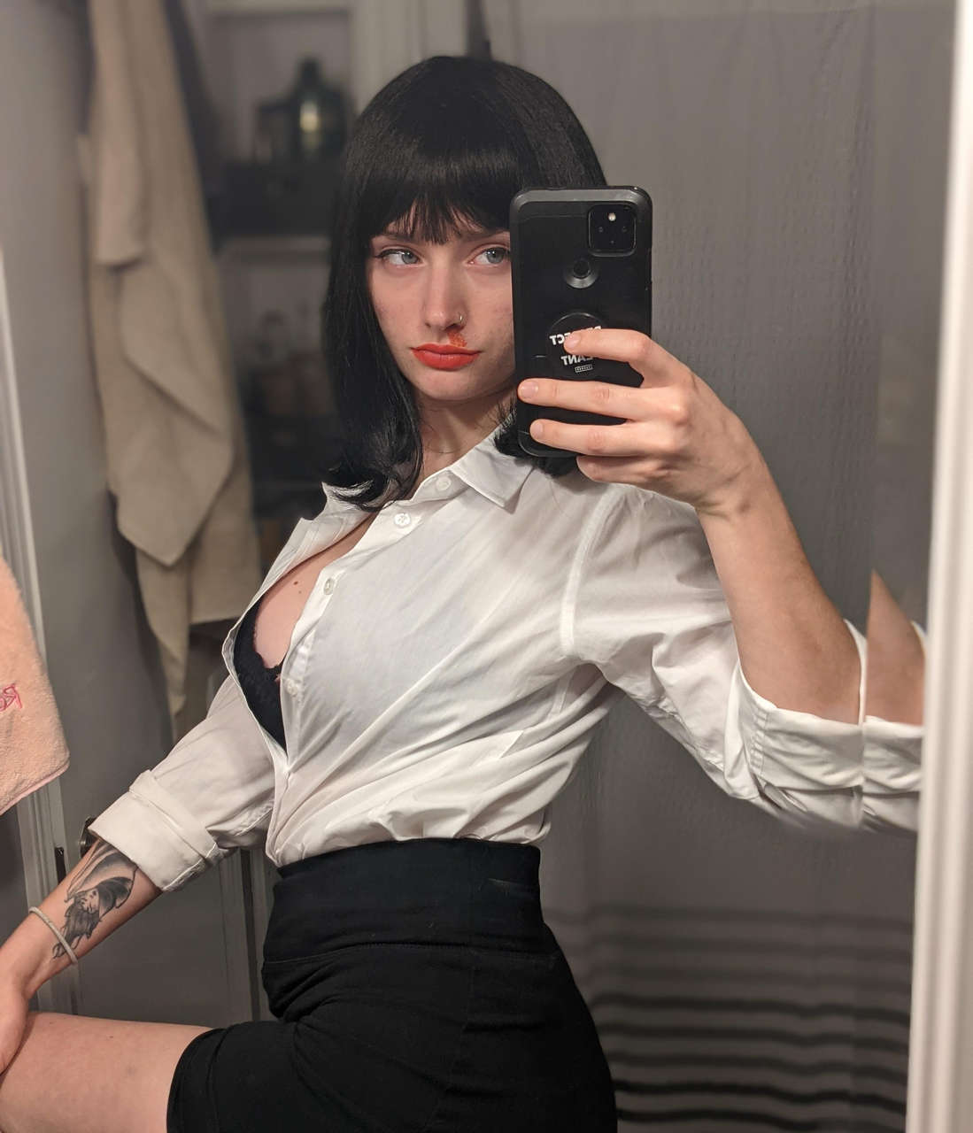 Post Od Mia Wallace From Pulp Fiction By Hobbithoedisc