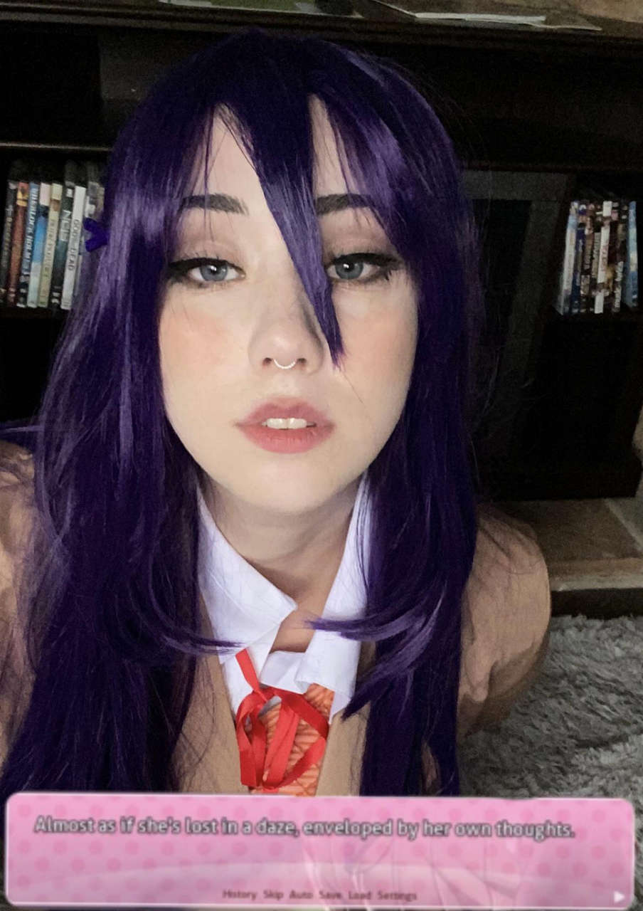 Purrywink As Yuri From Ddlc This Is My First Official Cospla
