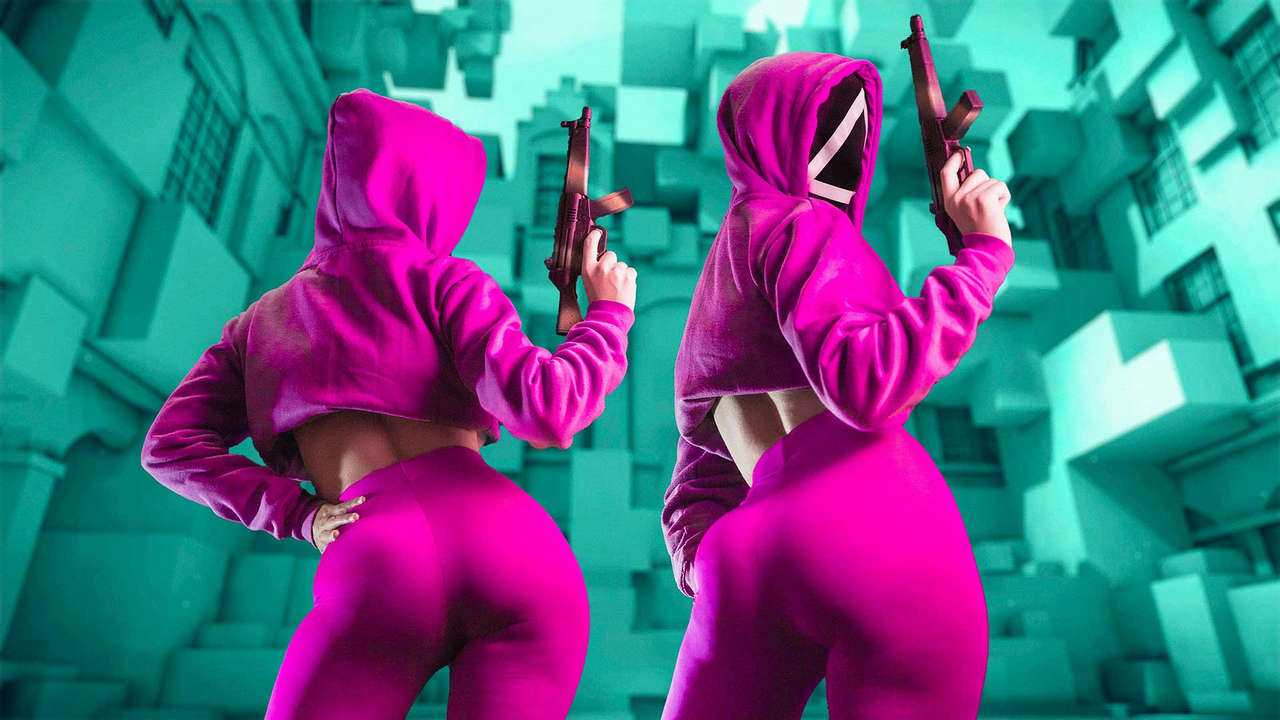Self Pink Soldiers From Squid Game By Blackfurycospla