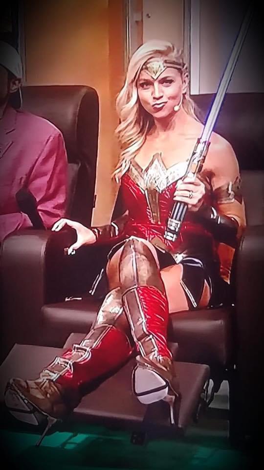 Tiffany Coyne From Lets Make A Deal As Wonder Woma