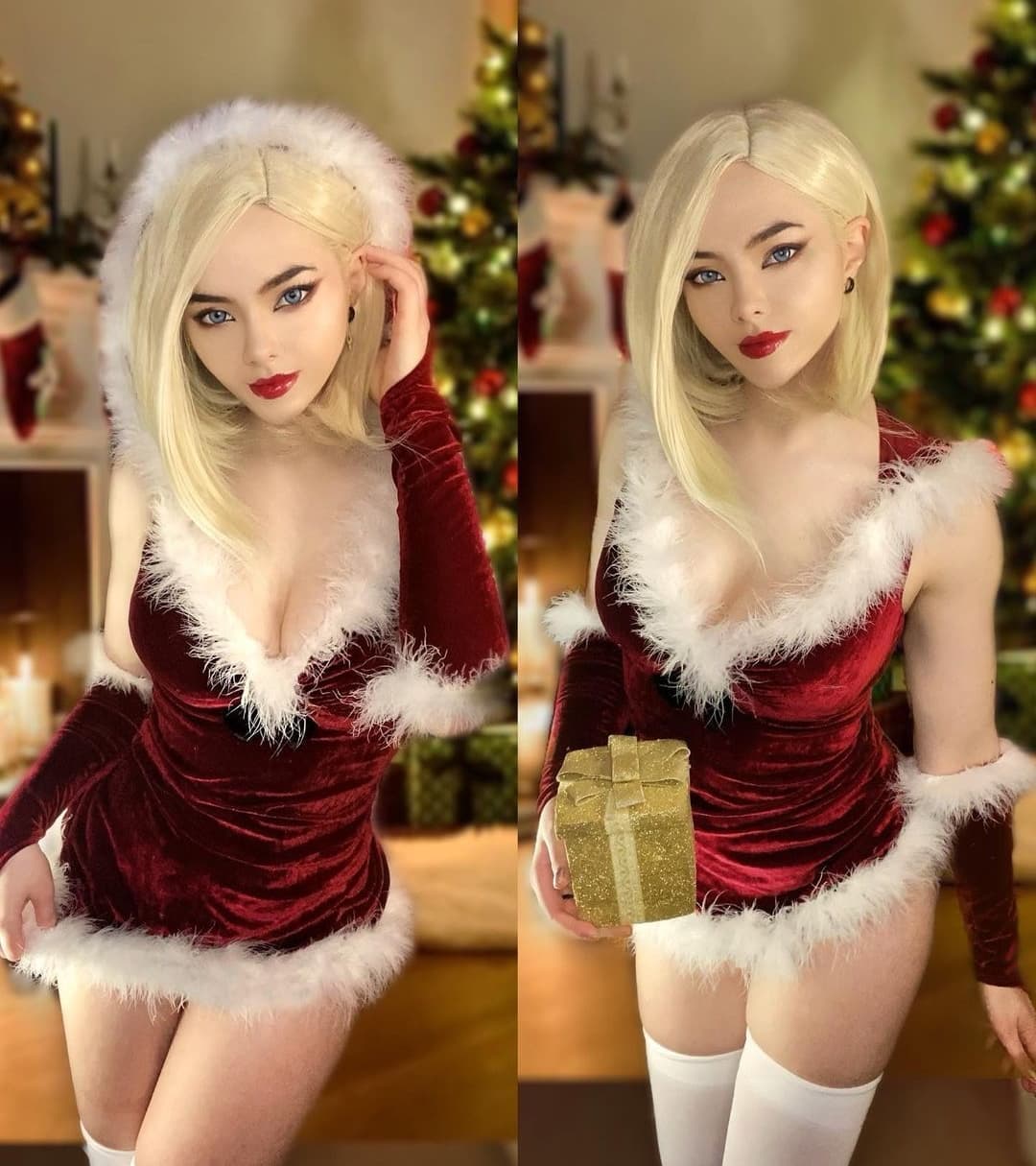 Xmas Android 18 By Heyitsxe