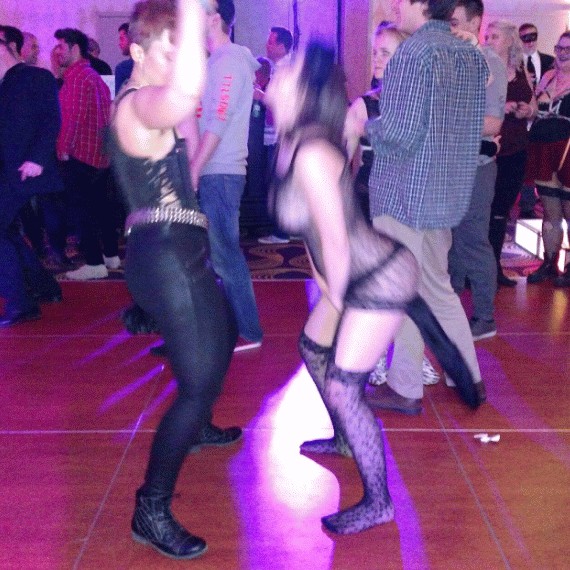 Heres More Of My Sexy Pussycat Wife Dancing With Some Ladies