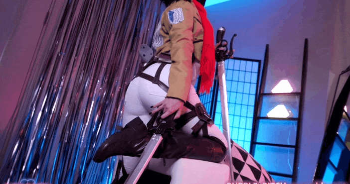Mikasa Ackerman From Attack On Titan By Purple Bitch