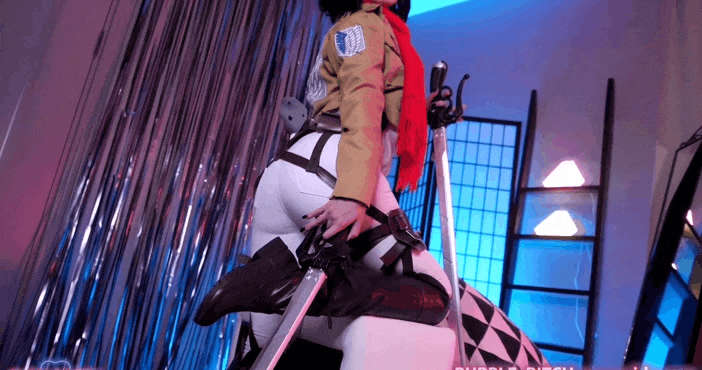 Mikasa Ackerman From Attack On Titan By Purple Bitch