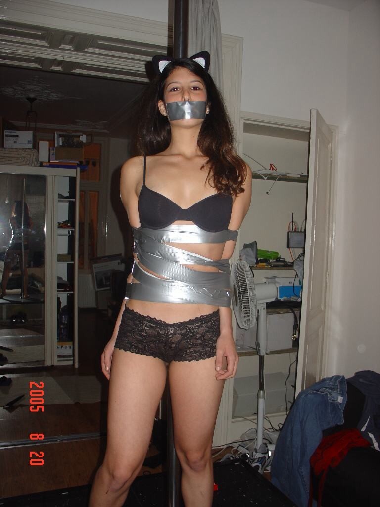Taped Up Kitte