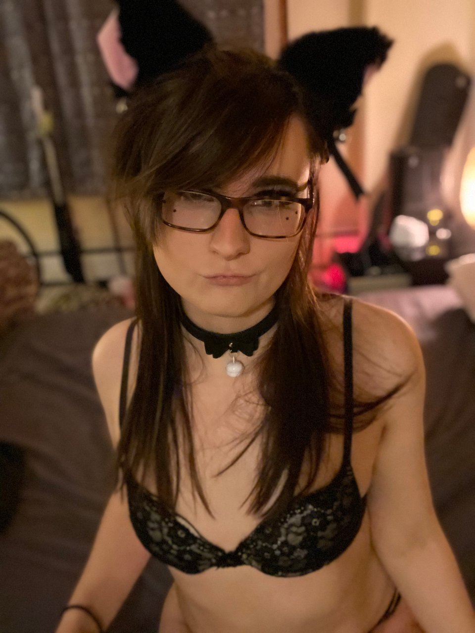 Would You Let Me Suck Your Cock If I Put My Cat Ears On For Yo