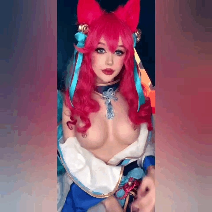 Ahri From League Of Legends By Purple Bitch