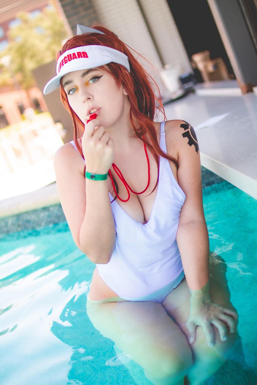 Brigitte Is Ready To Give Mouth To Mouth If Needed Lifeguard Brigitte Cosplay By Wowmalpa