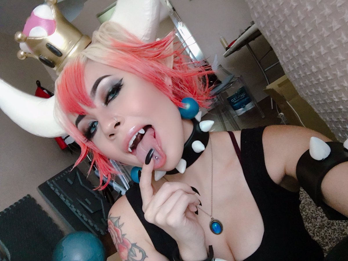 Casual Bowsette Cosplay By Felicia Vox