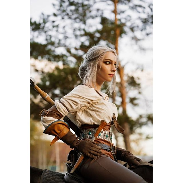 Ciri By Sawaka Cosplay Multiple Pictures