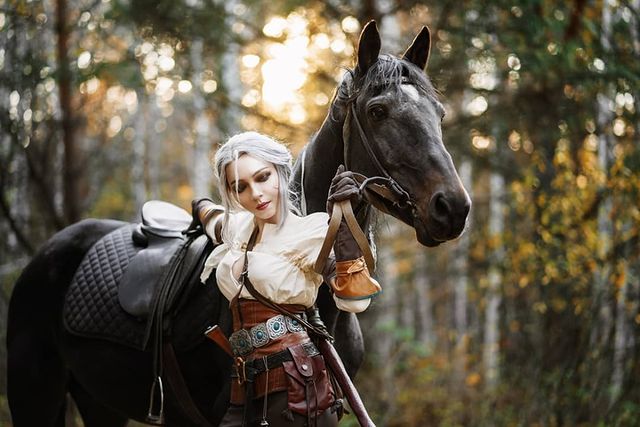 Ciri By Sawaka Cosplay Multiple Pictures
