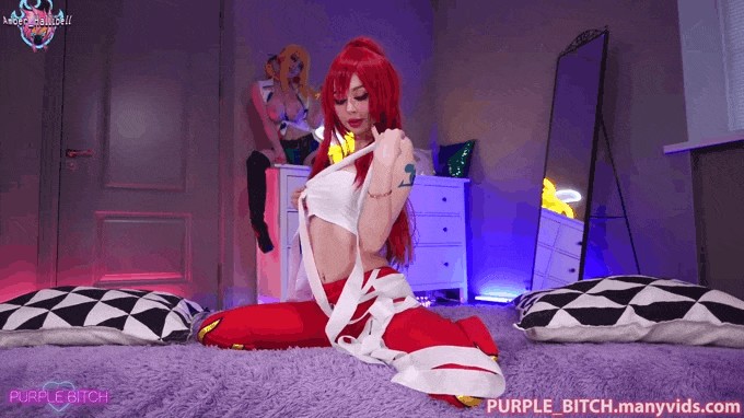 Erza And Lucy From Fairy Tail By Purple Bitch And Amber Hallibell