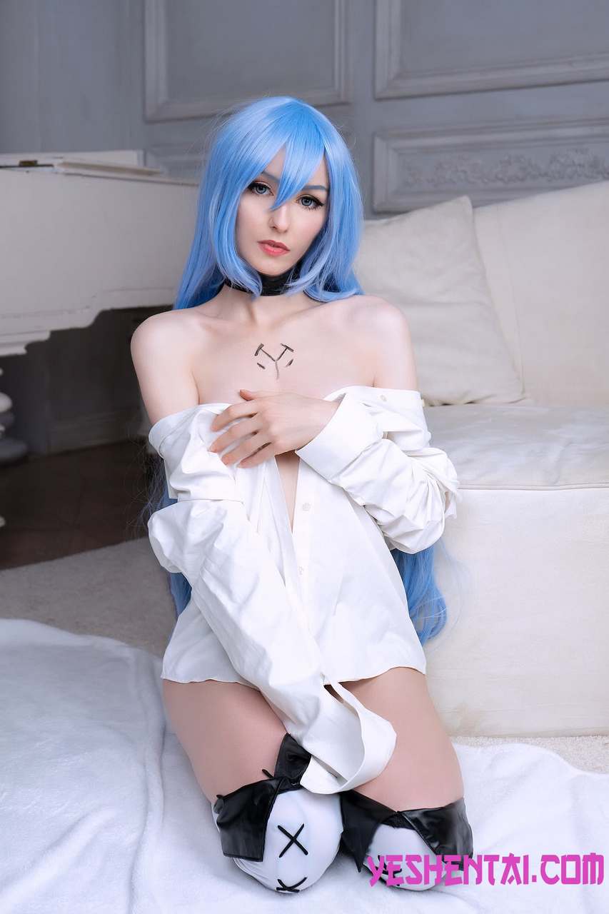 Esdeath Cosplay By Axilirator Self Play Adult Games On Yeshentai Co