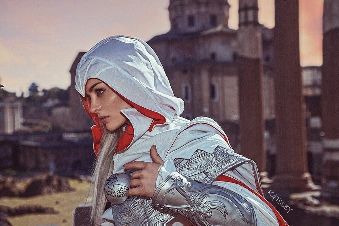 Ezio Auditore Female Version By Katssby Assassins Creed