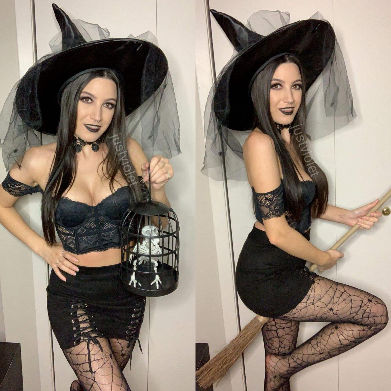 Happy Halloween From This Witch Justviolet