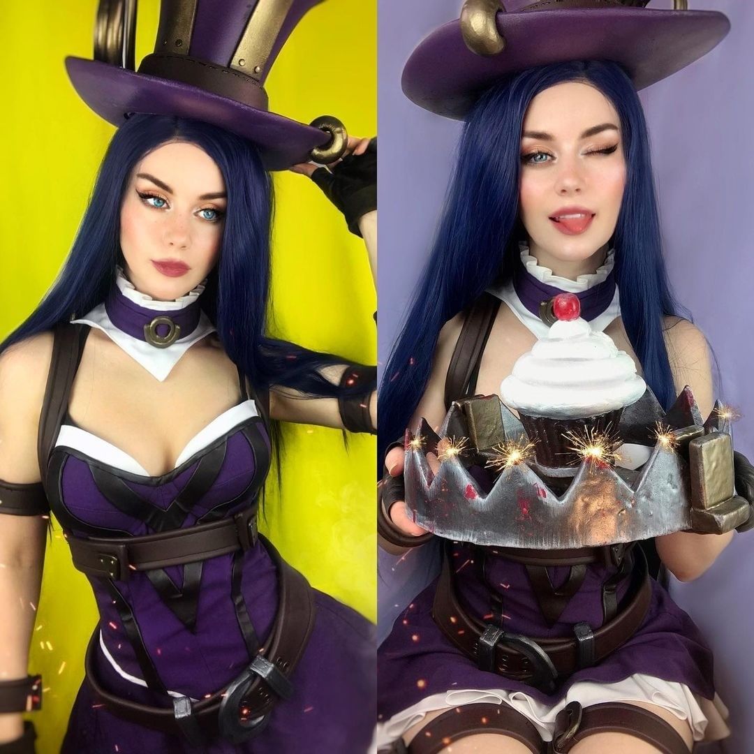 Hot Cupcake Now Between Caitlyn And Vi Copsplay By Roga Na Nog