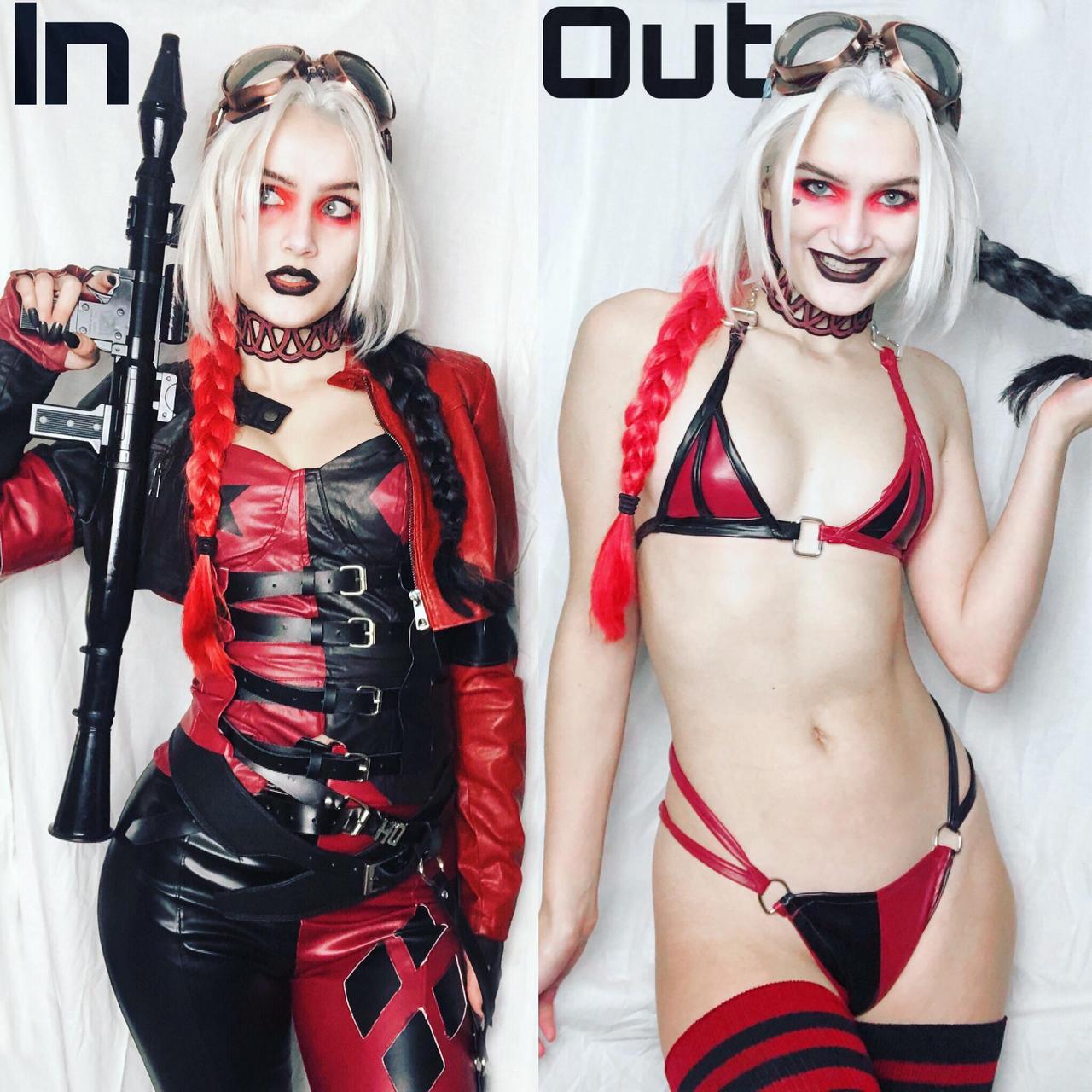 In Out Harley Quinn By Kanstelewd Sel