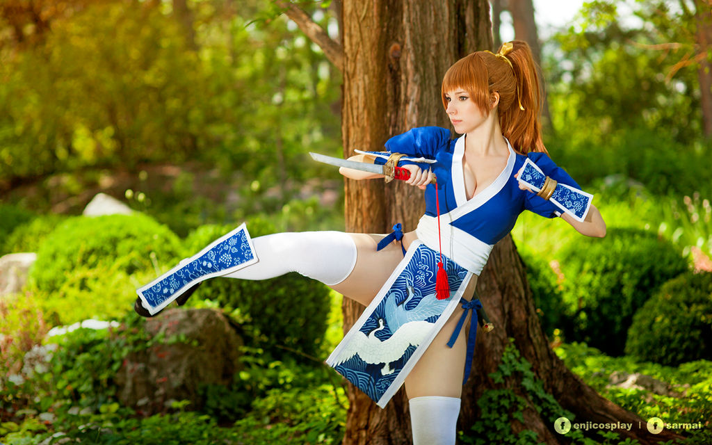 Kasumi From Dead Or Alive 5 By Enjinigh