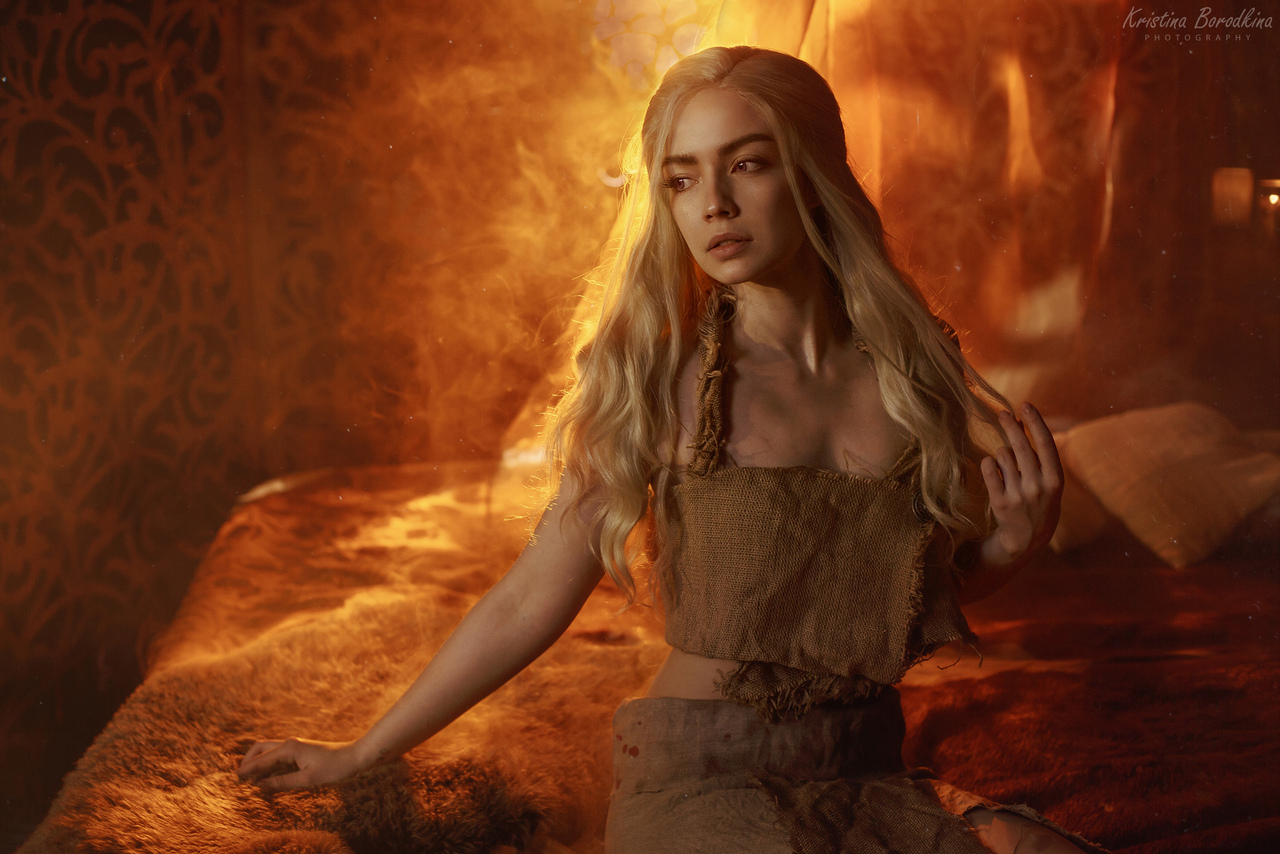 Khaleesi From Game Of Thrones Series By Stormborncat Self